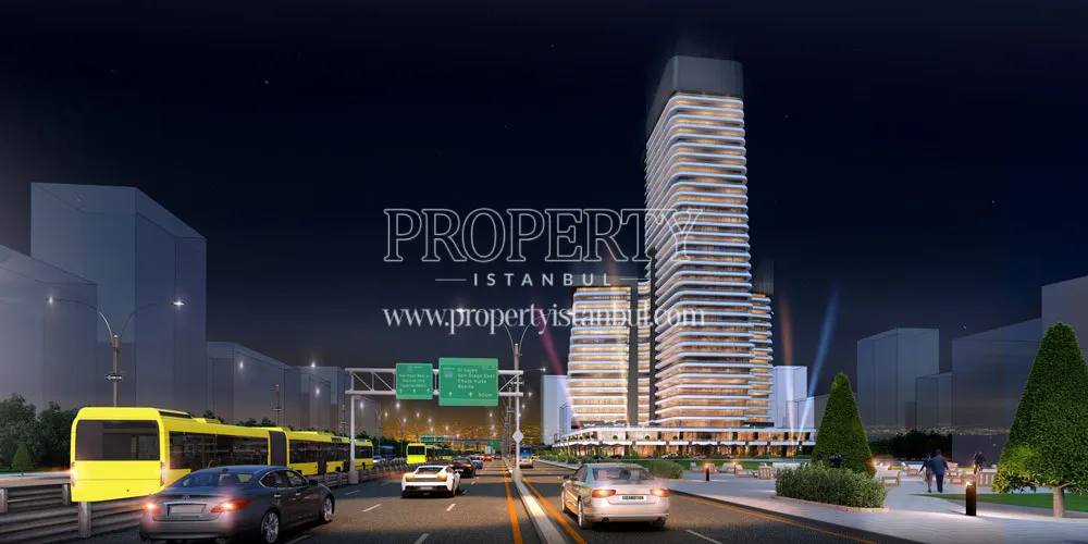 Akros Residence project near the highway