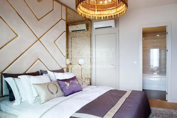 One of the master bedrooms in Sea Pearl Atakoy
