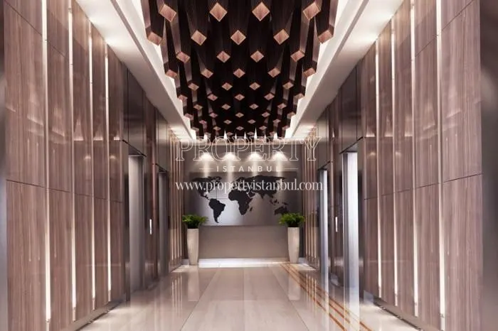 The elevators in the 1071 Kadikoy building