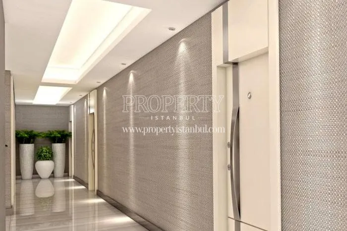 White hall of the 1071 Kadikoy building