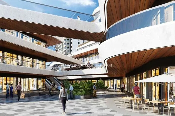 The shopping center in 3. Istanbul