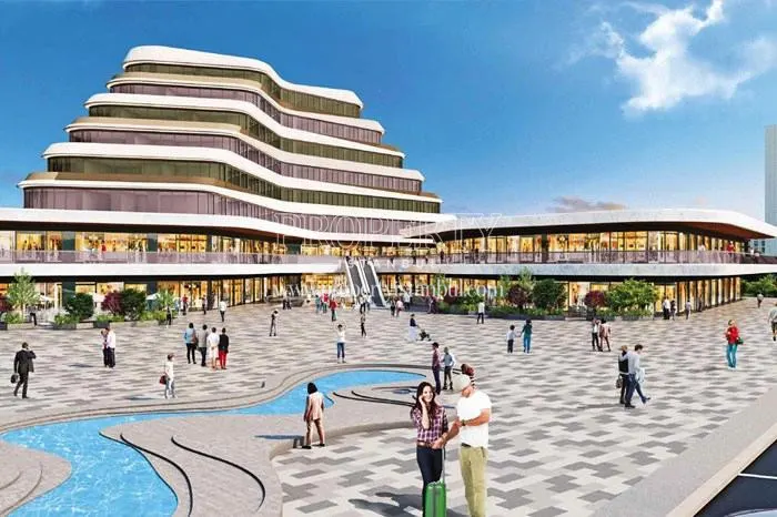 The square in front of the 3. Istanbul compound