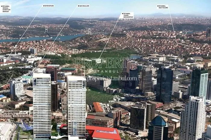 42 Maslak project with the other buildings