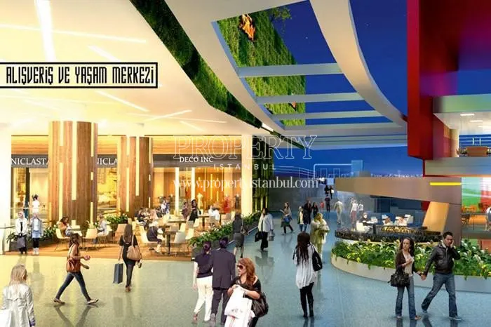 The shopping mall in 42 Maslak