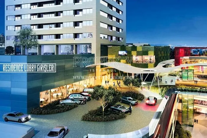 Parking lot in the 42 Maslak project