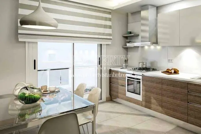 One of the kitchens in 5. Levent