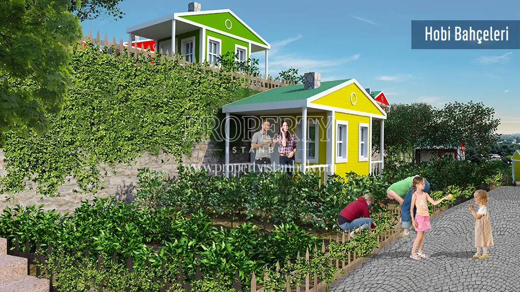 Hobby garden in 540/4 Parsel