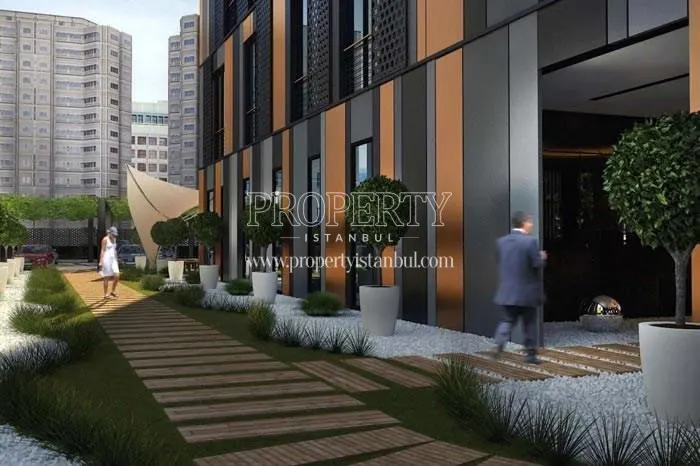 The walking track in A1 Residence