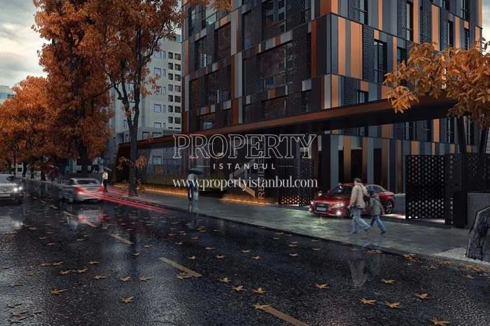 Front side of the A1 Residence when it rains
