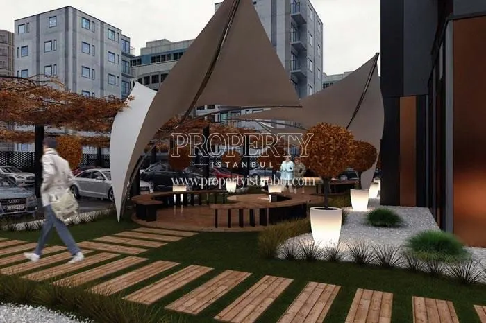 The garden of A1 Residence