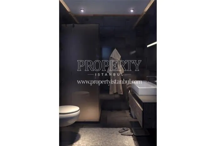 The bathroom in A1 Residence