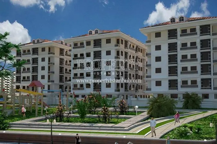 The landscape of the AB Yasam Evleri project