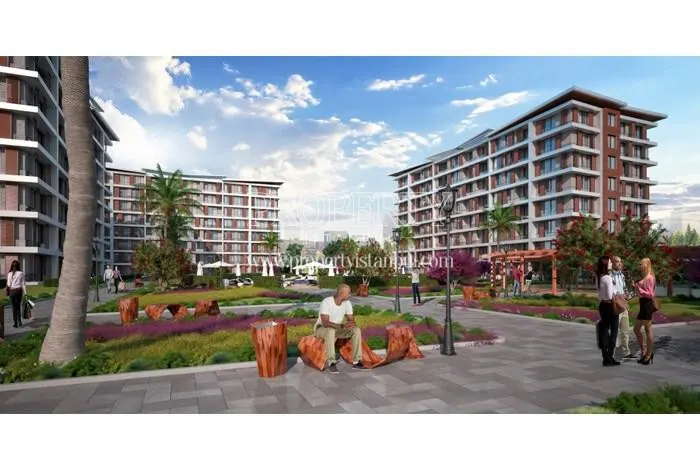 AKS Focus residents walking in the compound garden