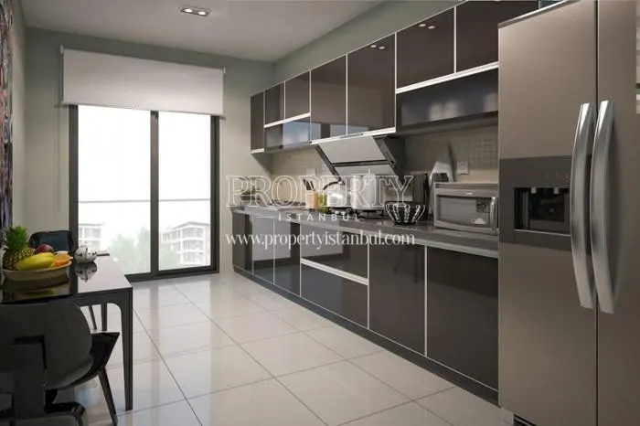 Grey kitchen in AKS Focus