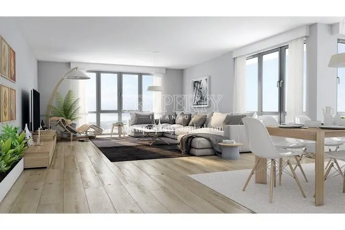 A living room in Abel Cengelkoy Evleri