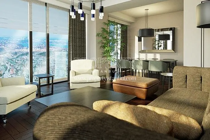 One of the living rooms in AcarBlu