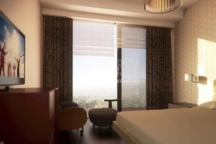 One of the bedrooms in AcarBlu