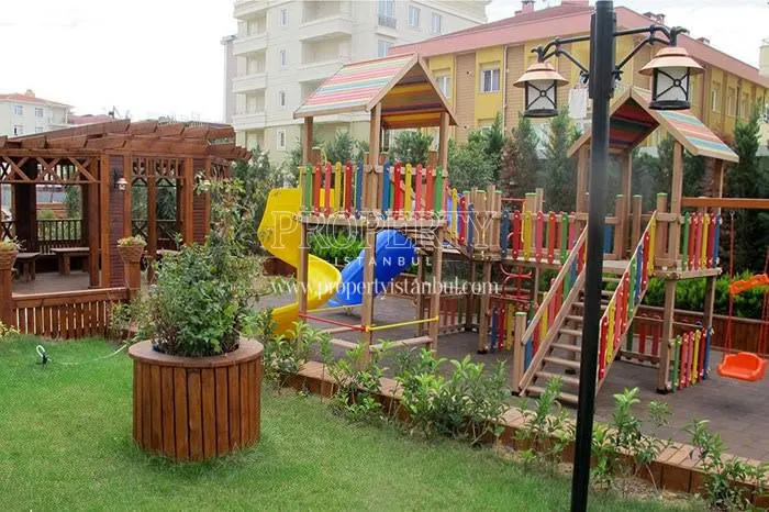 Colorful kids' playground in Adalife Maltepe