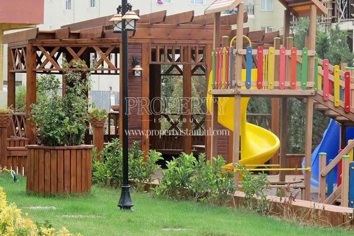 Colorful kids' playground in Adalife Maltepe
