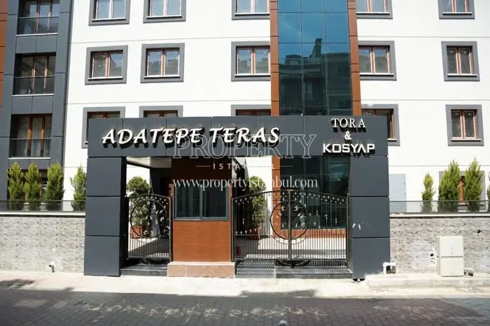 The entrance of the Adatepe Teras complex