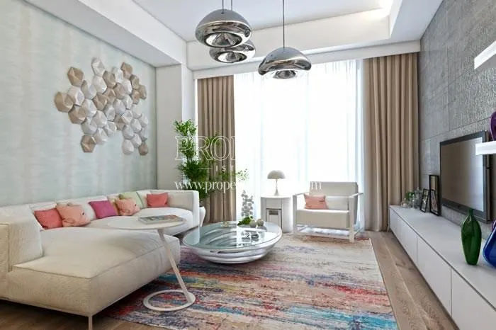 White living rooms in Adim Istanbul