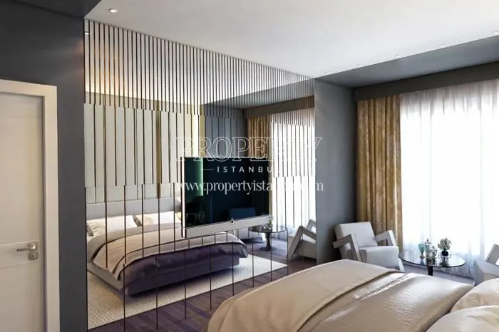 One of the bedrooms in Adim Istanbul