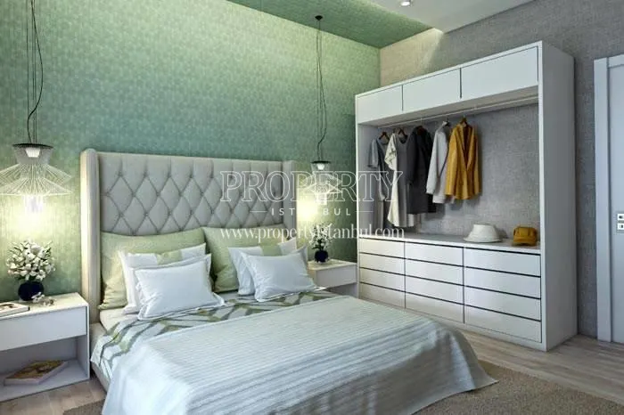 One of the bedrooms in Adim Istanbul