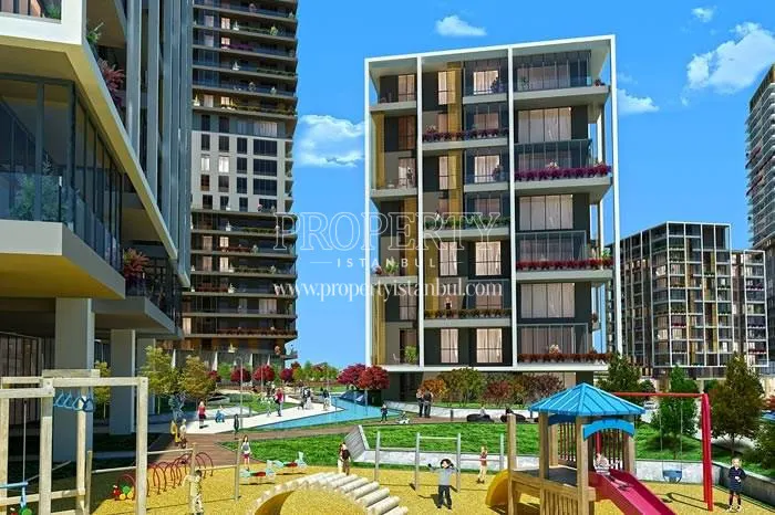 Playground for children in Adim Istanbul