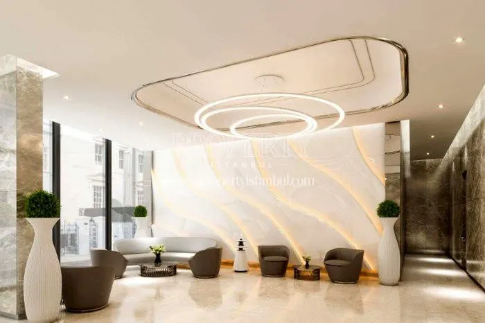 The lobby of Afraze Kartal