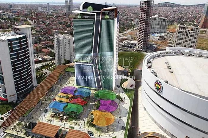 The panoramic view of the Agaoglu My New Work project