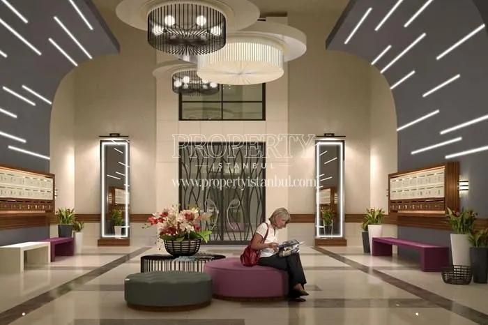 The women sitting in the Agaoglu My World Europe lobby