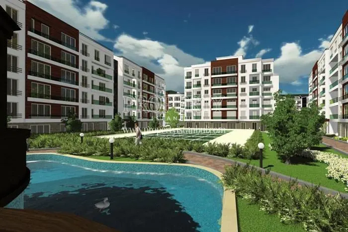 The inside of the Ahenk Istanbul compound