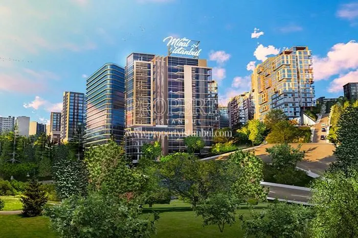 Ahes Misal Istanbul project from a distance