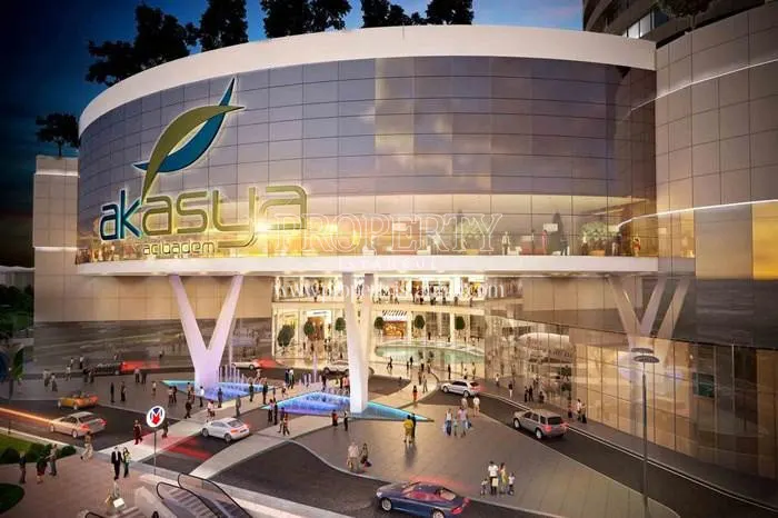 The shopping center in Akasya Acibadem