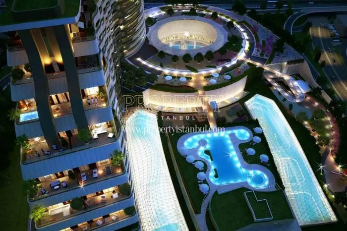 The landscape of Akasya Acibadem
