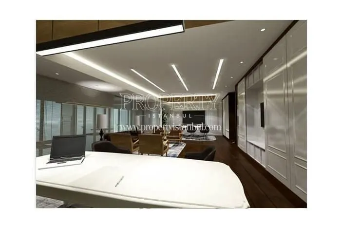 One of the living rooms in Allure Tower