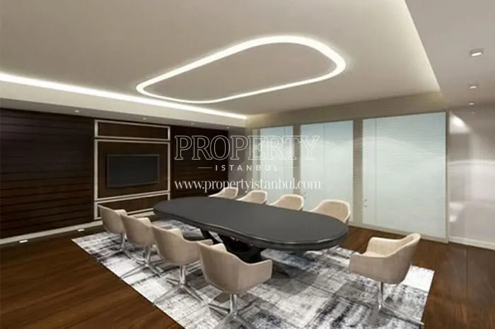 One of the meeting rooms in Allure Tower