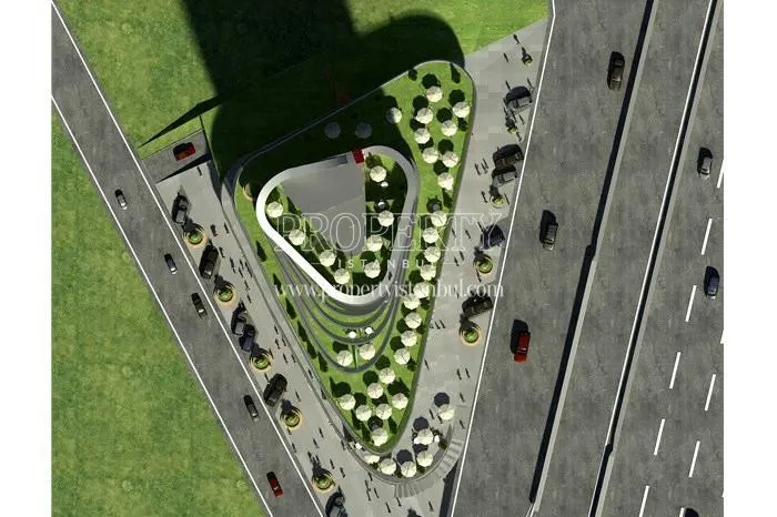 The panoramic view of Almina Tower Istanbul