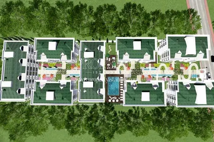 The layout plan of Altin Vadi Konaklari