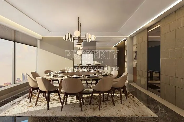 Round meeting table in Altower