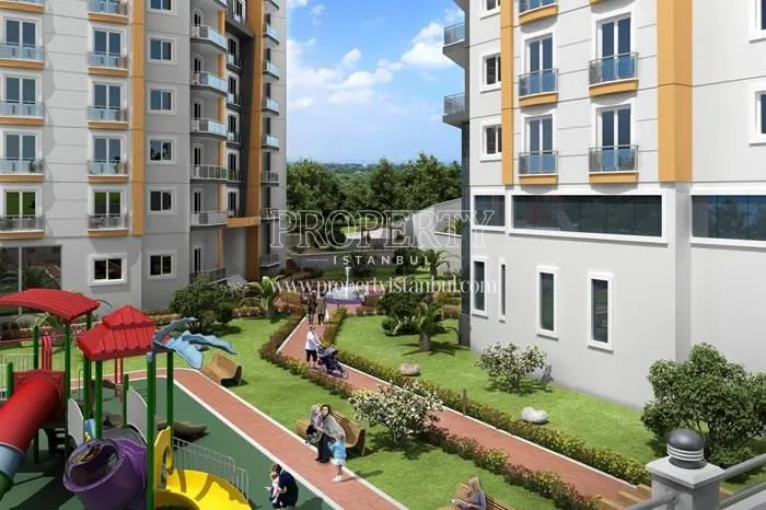 Playground for children in Altunhan Residence compound