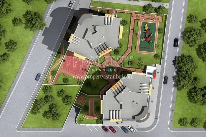 The layout plan of Altunhan Residence