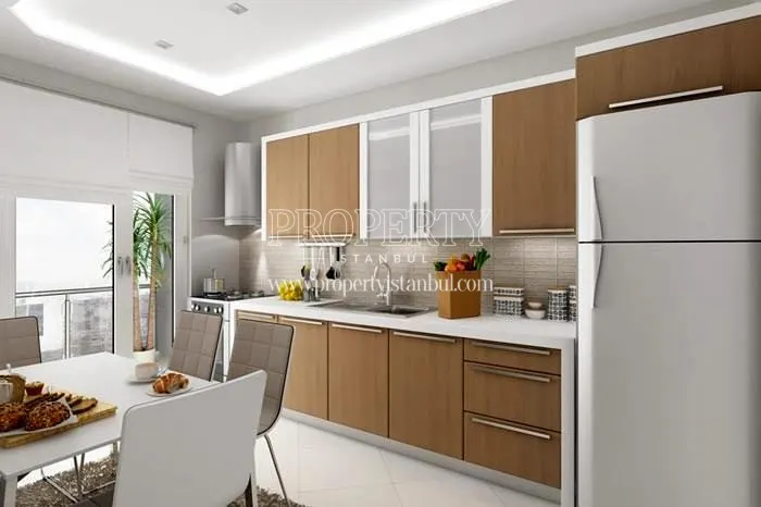 One of the kitchens in Altunhan Residence