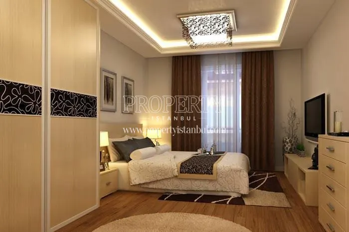 One of the master bedrooms in Altunhan Residence