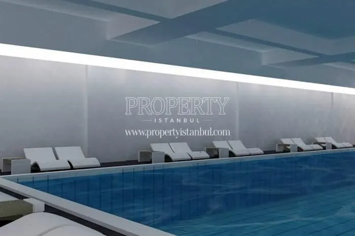 The indoor swimming pool in Alya Elit