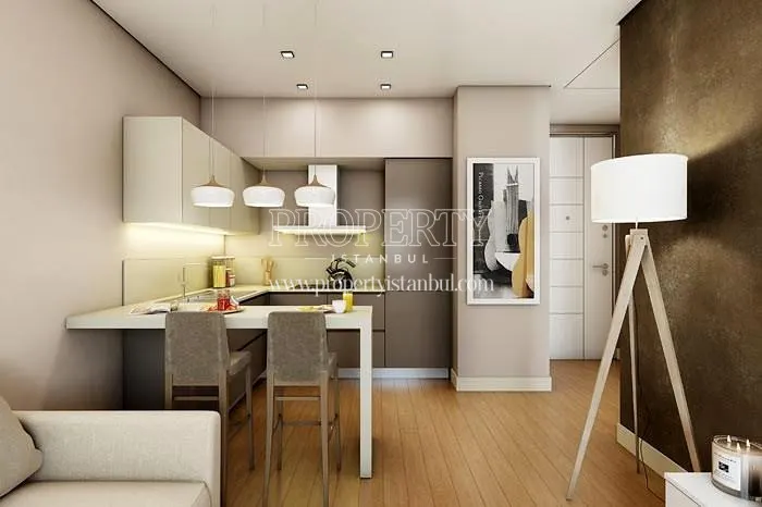 A small studio flat in Alya Life Residence