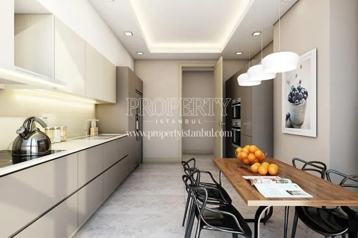 A kitchen in Alya Life Residence