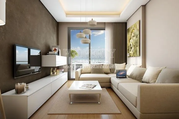 A small living room in Alya Life Residence