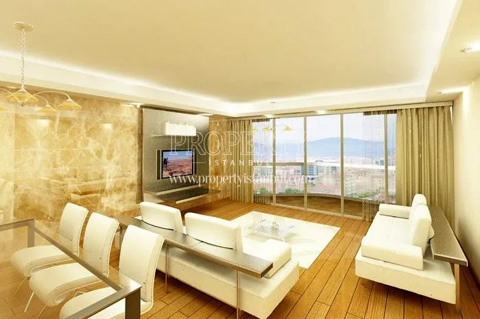 One of the living rooms in Alya Park Pendik