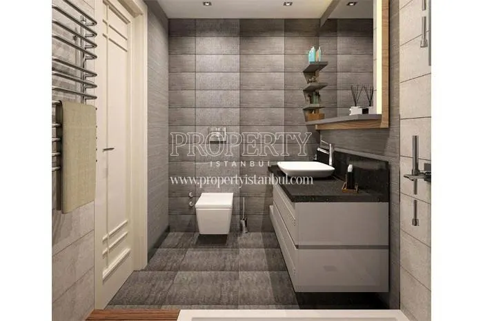 One of the bathrooms in Alya Penta